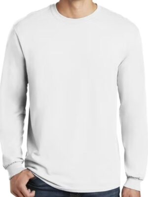 Camiseta 100% Poliéster Manga Larga