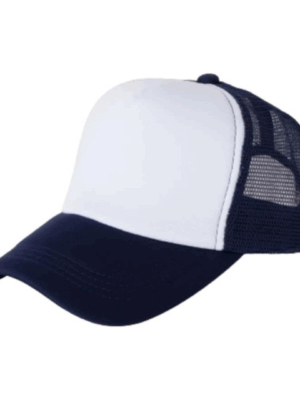 Gorra Bicolor Blanca/Azul