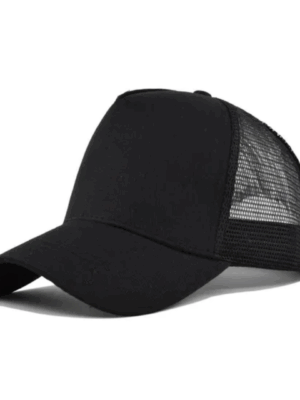 Gorra Color Negro/Malla