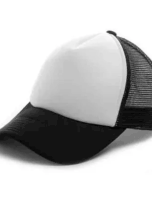 Gorra Bicolor Blanca/Negro