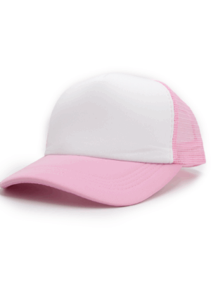 Gorra Bicolor Blanco/Rosado