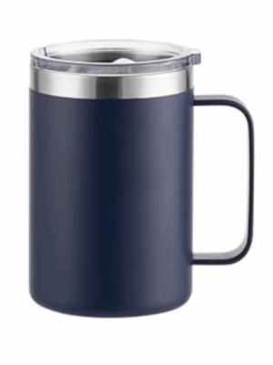 Vaso Térmico de Acero con Asa y Tapa