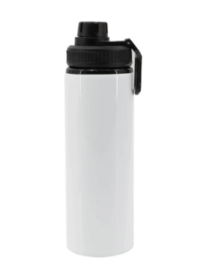 Botella de Aluminio 750ml con Tapa Clic y Seguro