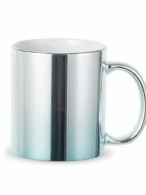 Taza Metalizada 11 oz para Sublimación